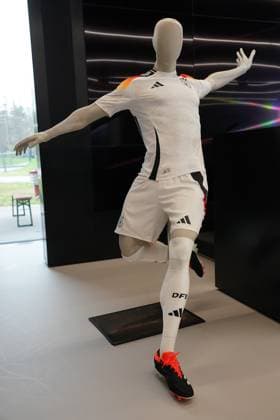 New European Championship jerseys from Adidas for the European Championship in Germany Frankfurt 19 03 2024 Training of the national team