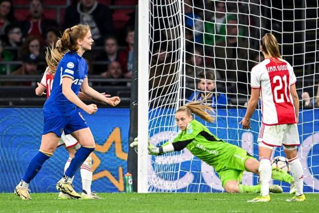 Football, Women, CL, Ajax Amsterdam - Chelsea FC
