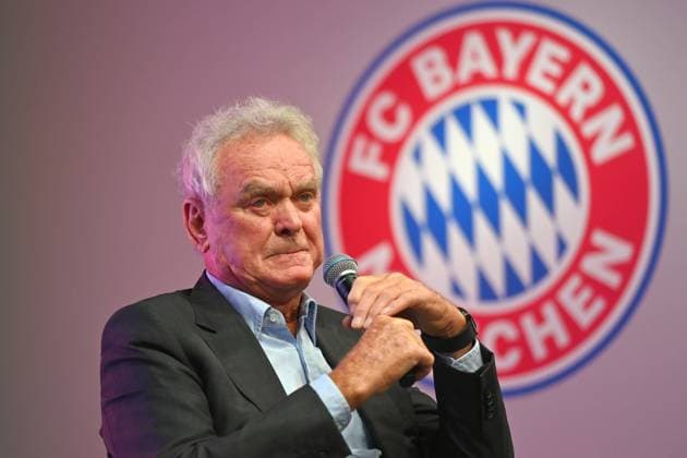 Sepp MAIER tells anecdotes from the past, with tears in his eyes Single image, cropped single motif, portrait, portrait, portrait FC Bayern Munich Opening special exhibition Sepp Maier on his 80th birthday on 19 03 2024 in the FCB Erlebniswelt der A L L I A N Z A R E N A