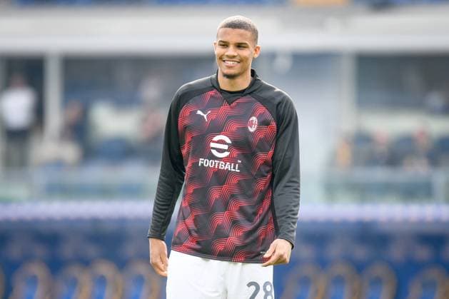 Milan s Malick Thiaw portrait during Hellas Verona FC vs AC Milan, Italian soccer Serie A match in Verona, Italy, March 17 2024  Copyright: xEttorexGriffoni IPAxSportx xipa-x xx IPA_44465531 IPA_Agency_IPA44465531