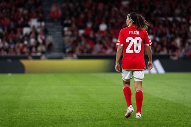 Lisbon, Portugal, March 19 2024: Andrea Falcon (28 SL Benfica) during the UEFA Womens Champions League game between SL Benfica and Olympique Lyonnais at Estadio do Lisboa e Benfica in Lisbon, Portugal. (Pedro Porru SPP) Copyright: xPedroxPorrux xSPPx spp-en-PePoSp-4F8A4054