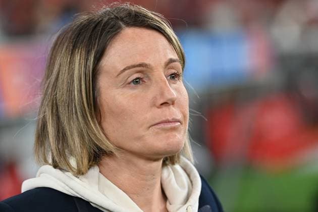Lisbon, Portugal, Tuesday 19 March 2024 UEFA Women s Champions League 2023 24 1 4 Final SL Benfica Olympique Lyon, Coach Sonia Bompastor Olympique Lyon Copyright: JoaquimxFerreira