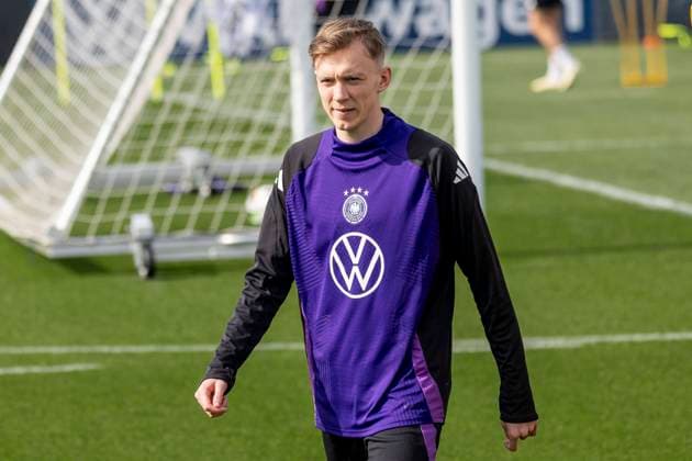 Training German national football team, DFB Campus, Frankfurt, 20 03 2024 Maximilian Beier German national football team , Training DFB, Frankfurt, DFB Campus, 20 3 2024 Copyright: xBEAUTIFULxSPORTS Gawlikx