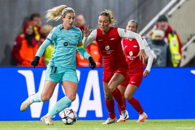 Football, Women, CL, SK Brann Bergen - FC Barcelona