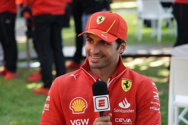 FORMULA 1 ROLEX AUSTRALIAN GRAND PRIX 2024 21 03 2024, Albert Park Circuit, Melbourne, FORMULA 1 ROLEX AUSTRALIAN GRAND PRIX 2024 ,in the picture Carlos Sainz Jr ESP , Scuderia Ferrari nordphotoxGmbHx xBratic nph00250