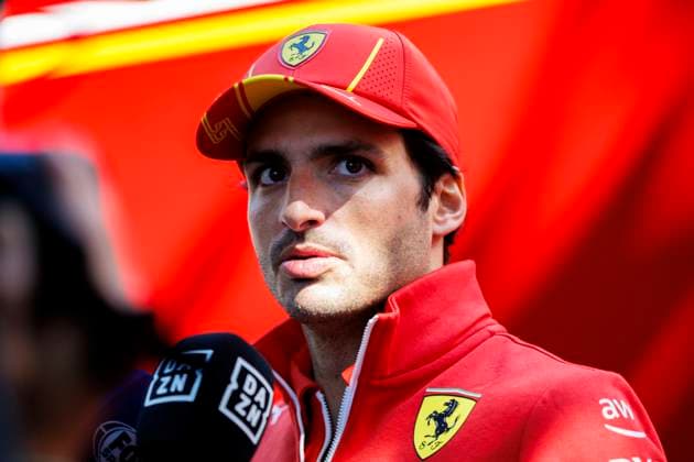 21st March 2024: Melbourne Grand Prix Circuit, Melbourne, Victoria, Australia; Australian Formula 1 Grand Prix: Arrival and Inspection Day: Number 55 Scuderia Ferrari driver Carlos Sainz Jr at the Australian Formula 1  ActionPlus12620215 StephenxBlackberry
