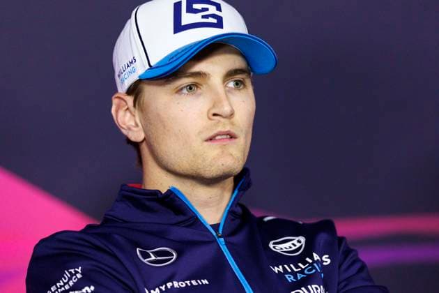 21st March 2024: Melbourne Grand Prix Circuit, Melbourne, Victoria, Australia; Australian Formula 1 Grand Prix: Arrival and Inspection Day: Number 2 Williams driver Logan Sargeant during the pre event press conference, PK, Pressekonferenz at the Australian Formula 1  ActionPlus12620205 StephenxBlackberry