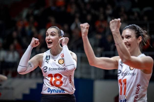 776121898 Irina Voronkova of Eczacibasi Dynavit in action during the match. Eczacibasi Dynavit and Imoco Volley Conegiano faced each other in the CEV Women™s Champions League Volley Semifinal game 2, the match took place at Istanbul Burhan Felek Vestel Volleyball Hall on March 20, 2024 Istanbul Istanbul Turkey Copyright: xYagizxGurtugx
