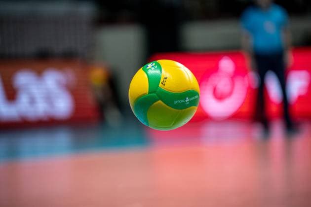 776121898 Official Matchball during the game. Eczacibasi Dynavit and Imoco Volley Conegiano faced each other in the CEV Women™s Champions League Volley Semifinal game 2, the match took place at Istanbul Burhan Felek Vestel Volleyball Hall on March 20, 2024 Istanbul Istanbul Turkey Copyright: xYagizxGurtugx