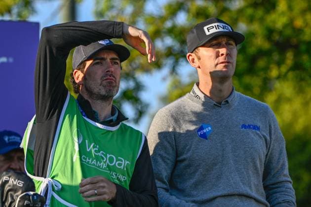 PALM HARBOR, FL - MARCH 21: Seamus Power (IRL) looks over his tee shot on 1 during Rd1 of the Valspar Championship at Innisbrook Resort - Copperhead, on March 21, 2024, in Palm Harbor, Florida. (Photo by Ken Murray Icon Sportswire) GOLF: MAR 21 PGA, Golf Herren Valspar Championship EDITORIAL USE ONLY Icon2403210031