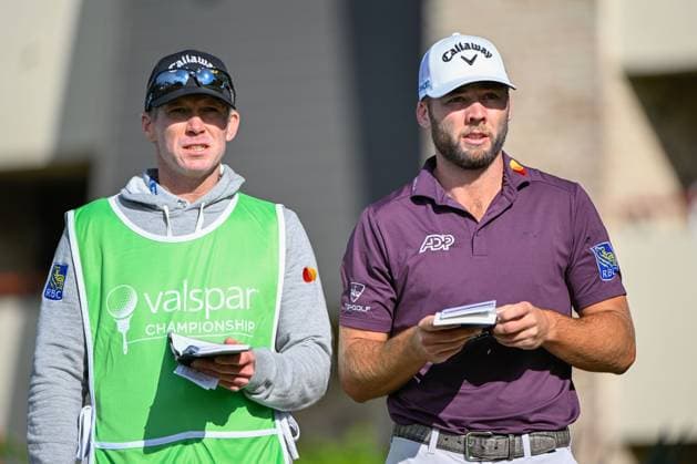 PALM HARBOR, FL - MARCH 21: Jonas Blixt (SWE) looks over his tee shot on 16 during Rd1 of the Valspar Championship at Innisbrook Resort - Copperhead, on March 21, 2024, in Palm Harbor, Florida. (Photo by Ken Murray Icon Sportswire) GOLF: MAR 21 PGA, Golf Herren Valspar Championship EDITORIAL USE ONLY Icon2403210351