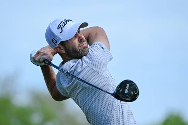 PALM HARBOR, FL - MARCH 21: Kevin Tway (USA) watches his tee shot on 10 during Rd1 of the Valspar Championship at Innisbrook Resort - Copperhead, on March 21, 2024, in Palm Harbor, Florida. (Photo by Ken Murray Icon Sportswire) GOLF: MAR 21 PGA, Golf Herren Valspar Championship EDITORIAL USE ONLY Icon2403210441