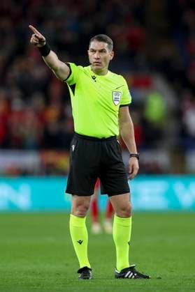 Wales v Finland Romanian Referee Istvan Kovacs during the Wales v Finland UEFA EURO, EM, Europameisterschaft,Fussball 2024 Qualifier play-off Semi-Final at Cardiff City Stadium, Cardiff, Wales, United Kingdom on 21 March 2024 Editorial use only. All images are copyright Every Second Media Limited. No images may be reproduced without prior permission. Copyright: xIMAGO EveryxSecondxMediax ESM-0958-0058