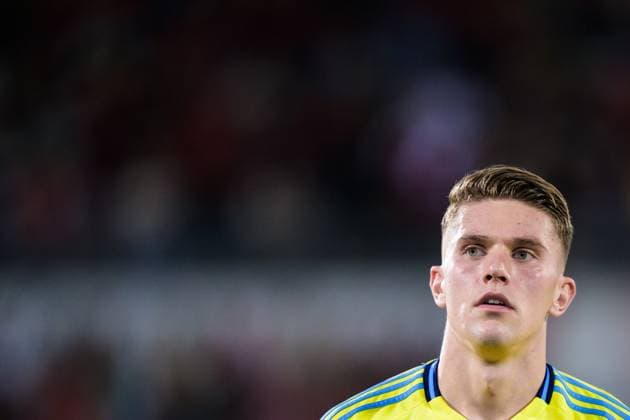 240321 Viktor Gyökeres of Sweden during the international friendly football match between Portugal and Sweden on March 21, 2024 in Guimaraes Photo Joel Marklund BILDBYRAN code JM JM JM0566 bbeng fotboll football soccer fotball träningslandskamp international friendly portugal sverige sverige a sweden  Copyright: JOELxMARKLUND BB240321JM208