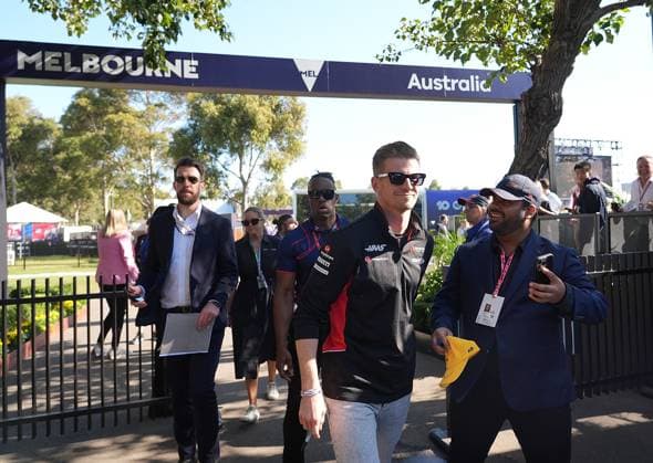 FORMULA 1 ROLEX AUSTRALIAN GRAND PRIX 2024 22 03 2024, Albert Park Circuit, Melbourne, FORMULA 1 ROLEX AUSTRALIAN GRAND PRIX 2024 ,in the picture Nico Hülkenberg DEU , Haas F1 Team nordphotoxGmbHx xBratic nph00250