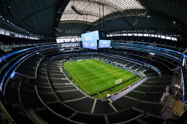 RECORD DATE NOT STATED CONCACAF NATIONS LEAGUE 2023-2024 United States vs Jamaica SF General View Stadium during the Semifinals match between United States (USA) and Jamaica as part of the Concacaf Nations League 2023-2024, at AT-T Stadium, Arlington, Texas, on March 21, 2024. ARLINGTON TEXAS UNITED STATES  Copyright: xJorgexMartinezx 20240321140150_CNL_24_SF_USA_JAM_STADIUM3