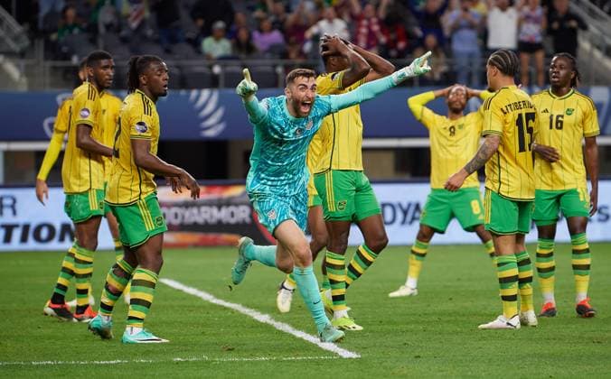 Bilder des Jahres 2024, Sport 03 März Sport Themen der Woche KW12 Sport Bilder des Tages RECORD DATE NOT STATED CONCACAF NATIONS LEAGUE 2023-2024 United States vs Jamaica SF Matt Turner of USA during the Semi-final match between United States (USA) and Jamaica as part of the 2024 Concacaf Nations League, at AT-T Stadium, Arlington, Texas, on March 21, 2024. ARLINGTON TEXAS UNITED STATES  Copyright: xDavidxLeahx 20240321190750_CNL_24_SF_USA_JAM_TURNER251