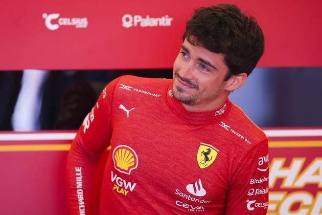 LECLERC Charles (mco), Scuderia Ferrari SF-24, portrait during the Formula 1 Rolex Australian Grand Prix 2024, 3rd round of the 2024 Formula One World Championship, WM, Weltmeisterschaft from March 22 to 24, 2024 on the Albert Park Circuit, in Melbourne, Australia - F1 - AUSTRALIAN GRAND PRIX 2024 DPPI Panoramic  240322_R03_AUSTRALIA_EA010185