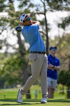 PALM HARBOR, FL - MARCH 21: Ryan McCormick (USA) watches his tee shot on 6 during Rd1 of the Valspar Championship at Innisbrook Resort - Copperhead, on March 21, 2024, in Palm Harbor, Florida. (Photo by Ken Murray Icon Sportswire) GOLF: MAR 21 PGA, Golf Herren Valspar Championship EDITORIAL USE ONLY Icon2403210681