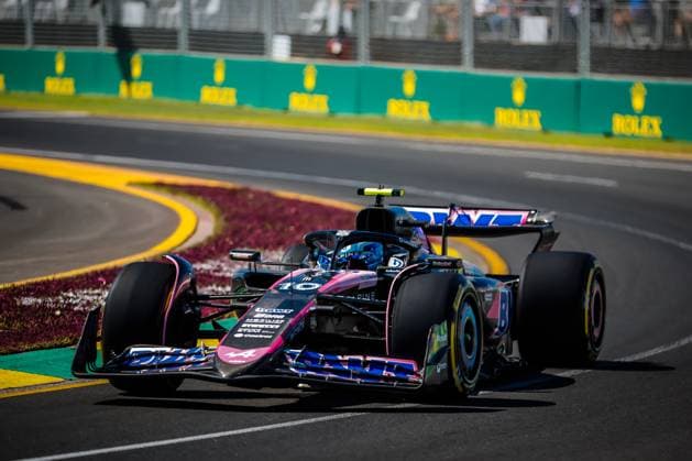 March 22, 2024, Melbourne, Victoria, Australia: MELBOURNE, AUSTRALIA - MARCH 22: Pierre Gasly of France drives the Alpine A524 Renault during first practice in the 2024 Australian Grand Prix at Albert Park in Melbourne, Australia Melbourne Australia - ZUMAp121 20240322_zsp_p121_008 Copyright: xChrisxPutnamx