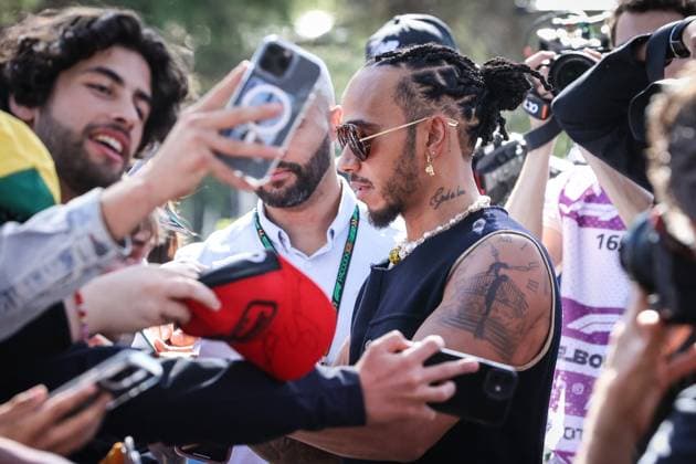 March 22, 2024, Melbourne, Victoria, Australia: MELBOURNE, AUSTRALIA - MARCH 22: Lewis Hamilton of Great Britain and Mercedes AMG Petronas F1 Team at the 2024 Australian Grand Prix at Albert Park in Melbourne, Australia Melbourne Australia - ZUMAp121 20240322_zsp_p121_030 Copyright: xChrisxPutnamx