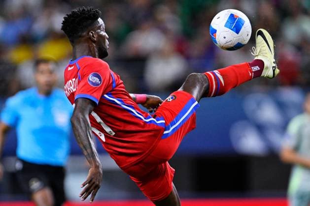 RECORD DATE NOT STATED CONCACAF NATIONS LEAGUE 2023-2024 Panama vs Mexico SF Jose Fajardo of Panama during the Semifinals match between Panama and Mexico (Mexican national team, Nationalteam as part of the 2024 Concacaf Nations League, at AT-T Stadium, Arlington, Texas, on March 21, 2024. ARLINGTON TEXAS UNITED STATES  Copyright: xJorgexMartinezx 20240321205836_CNL_24_SF_PAN_MEX_FAJARDO165