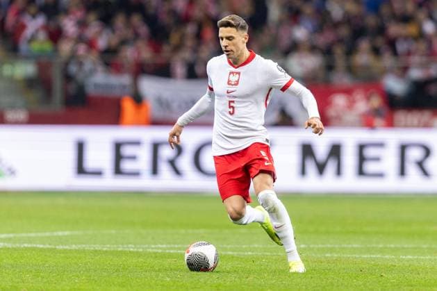 Poland v Estonia: UEFA EURO, EM, Europameisterschaft,Fussball 2024 Play-Offs Semi-final Jan Bednarek is playing in the UEFA EURO 2024 qualifier play-off between Poland and Estonia in Warsaw, Poland, on March 21, 2024. Warsaw Poland  Copyright: xFotoxOlimpikx originalFilename:jastrzebowski-polandvs240321_np6hO.jpg