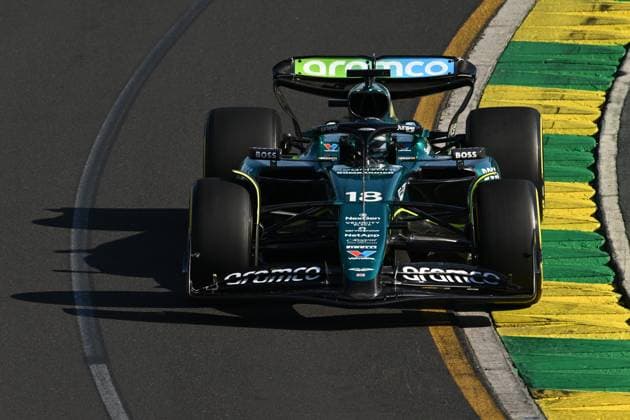 AUSTRALIAN F1 GRAND PRIX, Lance Stroll of Aston Martin during Free Practice Two at the Albert Park Grand Prix Circuit in Melbourne, Friday, March 22, 2024. ( NO ARCHIVING, EDITORIAL USE ONLY, NO USE IN BOOKS WITHOUT CONSENT MELBOURNE VICTORIA AUSTRALIA  Copyright: xJOELxCARRETTx 20240322001920985455