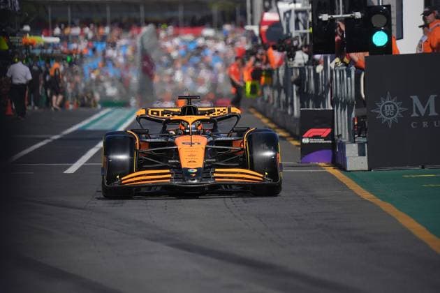 FORMULA 1 ROLEX AUSTRALIAN GRAND PRIX 2024 22 03 2024, Albert Park Circuit, Melbourne, FORMULA 1 ROLEX AUSTRALIAN GRAND PRIX 2024 ,in the picture Oscar Piastri AUS , McLaren F1 Team nordphotoxGmbHx xBratic nph00250