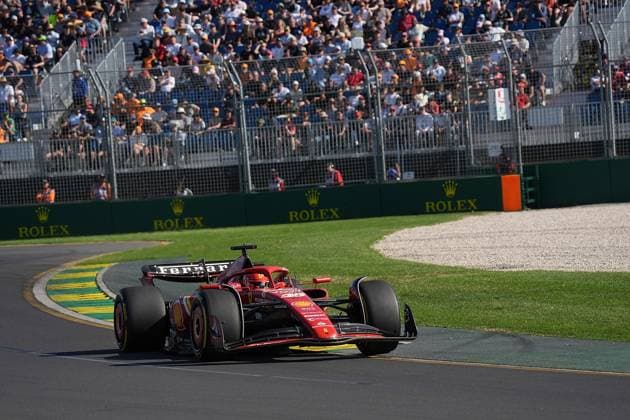 22 03 2024, Albert Park Circuit, Melbourne, FORMULA 1 ROLEX AUSTRALIAN GRAND PRIX 2024 ,in the picture Charles Leclerc MCO , Scuderia Ferrari Melbourne Albert Park Circuit Victoria Australia eu-images-506