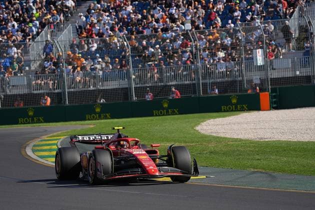 FORMULA 1 ROLEX AUSTRALIAN GRAND PRIX 2024 22 03 2024, Albert Park Circuit, Melbourne, FORMULA 1 ROLEX AUSTRALIAN GRAND PRIX 2024 ,in the picture Carlos Sainz Jr ESP , Scuderia Ferrari nordphotoxGmbHx xBratic nph00250