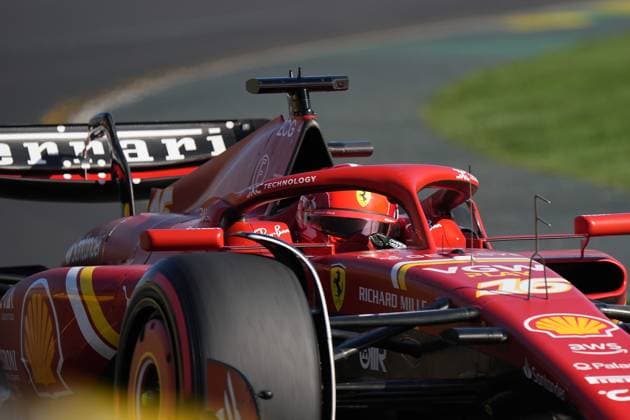 FORMULA 1 ROLEX AUSTRALIAN GRAND PRIX 2024 22 03 2024, Albert Park Circuit, Melbourne, FORMULA 1 ROLEX AUSTRALIAN GRAND PRIX 2024 ,in the picture Charles Leclerc MCO , Scuderia Ferrari nordphotoxGmbHx xBratic nph00250