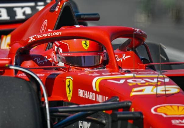 March 22, 2024, Melbourne, Victoria, Australia: March 22, 2024, Melbourne, Victoria, Australia: Monacan driver Charles Leclerc ( 16) of Ferrari exits pit lane during Practice 1 on day 1 of the 2024 Australian F1 Grand Prix Melbourne Australia - ZUMAk106 20240322_zaf_k106_005 Copyright: xTheoxKaranikosx
