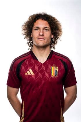 Commercial Shoot - Belgian Red Devils EURO 2024 TUBIZE, BELGIUM - MARCH 19 : Wout Faes of Belgium pictured during a commercial photo shoot in Proximus Basecamp. on March 19, 2024 in Tubize, Belgium, 19 03 2024 Tubize Belgium  Copyright: xGvgx