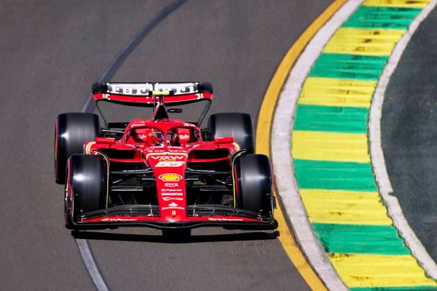 SAINZ Carlos Jr F1 Team Scuderia Ferrari FIA F1 Season 2024 Formula 1 GP Australia on 22 03 2024 in Melbourne Copyright: xJerryxAndrex