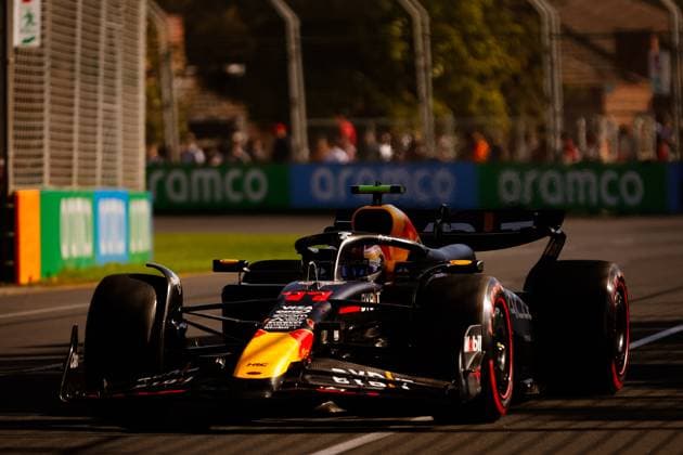 March 22, 2024, Melbourne, Victoria, Australia: MELBOURNE, AUSTRALIA - MARCH 22: Sergio Perez of Mexico drives the Oracle Red Bull Racing RB20 during second practice in the 2024 Australian Grand Prix at Albert Park in Melbourne, Australia Melbourne Australia - ZUMAp121 20240322_zsp_p121_063 Copyright: xChrisxPutnamx