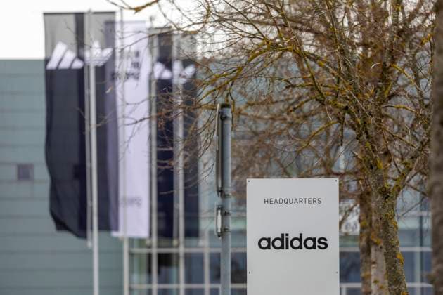 22 03 2024 After the DFB decision on the adidas Campus World Of Sports in Herzogenaurach The official entrance area of adidas with parts of the old buildings Herzogenaurach Bavaria Germany