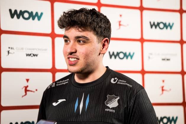 Virtual Bundesliga Club Championship by WOW Playoffs 22 03 2024 AYMANE Mokallik Aymane TSG 1899 Hoffenheim in an interview after the victory Virtual Bundesliga Club Championship by WOW Playoffs, Köln, Strassenkickerbase on 22 03 2024 Copyright: xBEAUTIFULxSPORTS Wunderlx