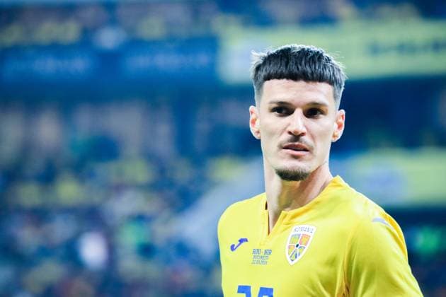 March 22, 2024, Bucuresti, Romania,2024 International Friendly, Länderspiel, Nationalmannschaft Romania vs Northern Ireland, National Arena Stadium, Bucuresti, Romania 20 Dennis Man portrait image