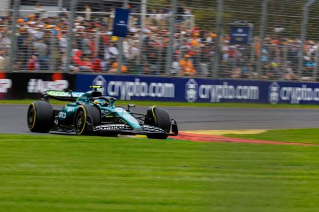 23rd March 2024: Melbourne Grand Prix Circuit, Melbourne, Victoria, Australia; Australian Formula 1 Grand Prix: Qualifying Day; Number 14 Aston Martin Aramco driver Fernando Alonso during practice 3 at the Australian Formula 1  ActionPlus12620666 StephenxBlackberry