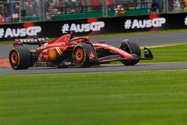 23rd March 2024: Melbourne Grand Prix Circuit, Melbourne, Victoria, Australia; Australian Formula 1 Grand Prix: Qualifying Day; Number 16 Scuderia Ferrari driver Charles Leclerc during practice 3 at the Australian Formula 1  ActionPlus12620672 StephenxBlackberry