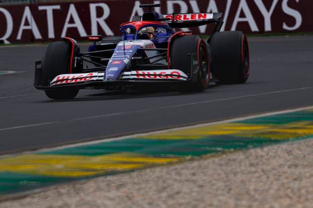 23rd March 2024: Melbourne Grand Prix Circuit, Melbourne, Victoria, Australia; Australian Formula 1 Grand Prix: Qualifying Day; Number 3 Visa Cash App RB driver Daniel Ricciardo during practice 3 at the Australian Formula 1  ActionPlus12620742 StephenxBlackberry