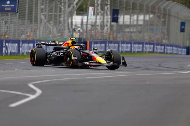 23rd March 2024: Melbourne Grand Prix Circuit, Melbourne, Victoria, Australia; Australian Formula 1 Grand Prix: Qualifying Day; Number 11 Oracle Red Bull driver Sergio Perez during practice 3 at the Australian Formula 1  ActionPlus12620659 StephenxBlackberry