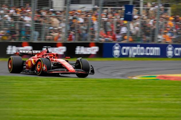 23rd March 2024: Melbourne Grand Prix Circuit, Melbourne, Victoria, Australia; Australian Formula 1 Grand Prix: Qualifying Day; Number 16 Scuderia Ferrari driver Charles Leclerc during practice 3 at the Australian Formula 1  ActionPlus12620670 StephenxBlackberry