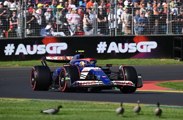 AUSTRALIAN F1 GRAND PRIX, Yuki Tsunoda of RB during the qualifying session at the Australian Grand Prix 2024 on Albert Park Circuit in Melbourne, Saturday, March 23, 2024. ( NO ARCHIVING, EDITORIAL USE ONLY, NO USE IN BOOKS WITHOUT CONSENT MELBOURNE VICTORIA AUSTRALIA  Copyright: xJOELxCARRETTx 20240323001921464243