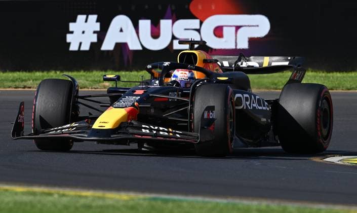 AUSTRALIAN F1 GRAND PRIX, Max Verstappen of Red Bull Racing during the qualifying session at the Australian Grand Prix 2024 on Albert Park Circuit in Melbourne, Saturday, March 23, 2024. ( NO ARCHIVING, EDITORIAL USE ONLY, NO USE IN BOOKS WITHOUT CONSENT MELBOURNE VICTORIA AUSTRALIA  Copyright: xJOELxCARRETTx 20240323001921466450