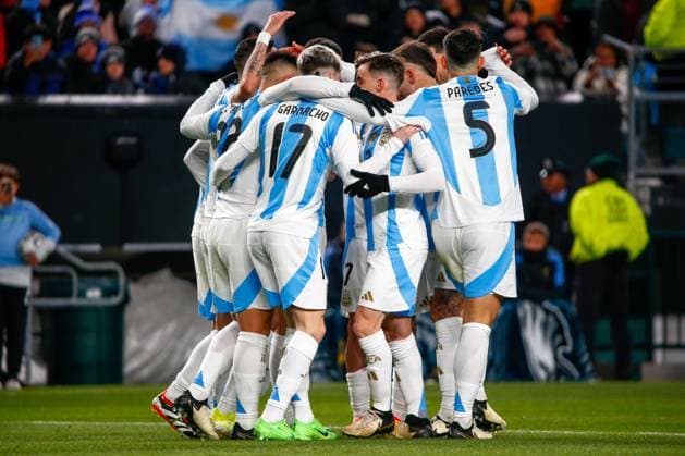 March 22, 2024, Harrison, Nj, United States: Lo Celso of Argentina during a match against El Salvador in an International Friendly, Länderspiel, Nationalmannschaft match at the Lincoln Financial Field in Philadelphia in the United States on the evening of this Friday, March 22nd. Harrison United States - ZUMAv122 20240322_aap_v122_077 Copyright: xWilliamxVolcovx