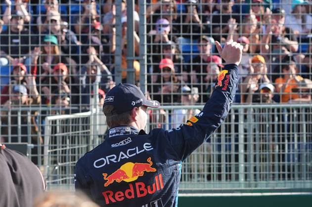 23 03 2024, Albert Park Circuit, Melbourne, FORMULA 1 ROLEX AUSTRALIAN GRAND PRIX 2024 ,in the picture pole position for Max Verstappen NLD , Oracle Red Bull Racing Melbourne Albert Park Circuit Victoria Australia eu-images-506