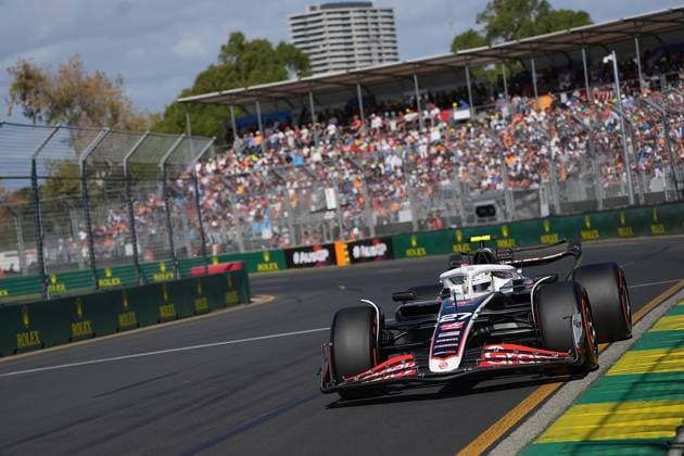 23 03 2024, Albert Park Circuit, Melbourne, FORMULA 1 ROLEX AUSTRALIAN GRAND PRIX 2024 ,in the picture Nico Hülkenberg DEU , Haas F1 Team Melbourne Albert Park Circuit Victoria Australia eu-images-506