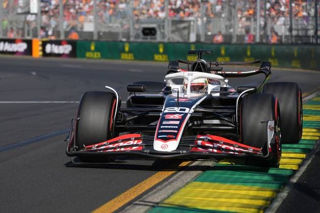 23 03 2024, Albert Park Circuit, Melbourne, FORMULA 1 ROLEX AUSTRALIAN GRAND PRIX 2024 ,in the picture Kevin Magnussen DNK , Haas F1 Team Melbourne Albert Park Circuit Victoria Australia eu-images-506